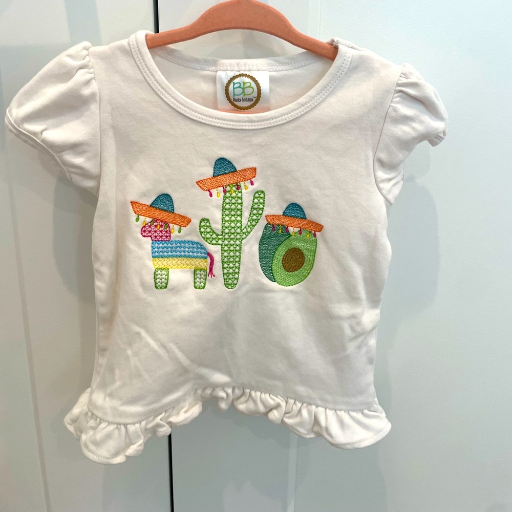 Fiesta ruffle t-shirt